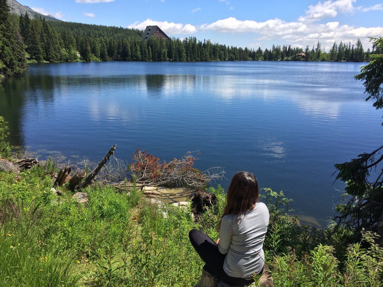 Dnes Štrbské pleso :) 