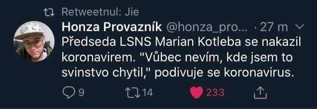 Chudák koronavírus