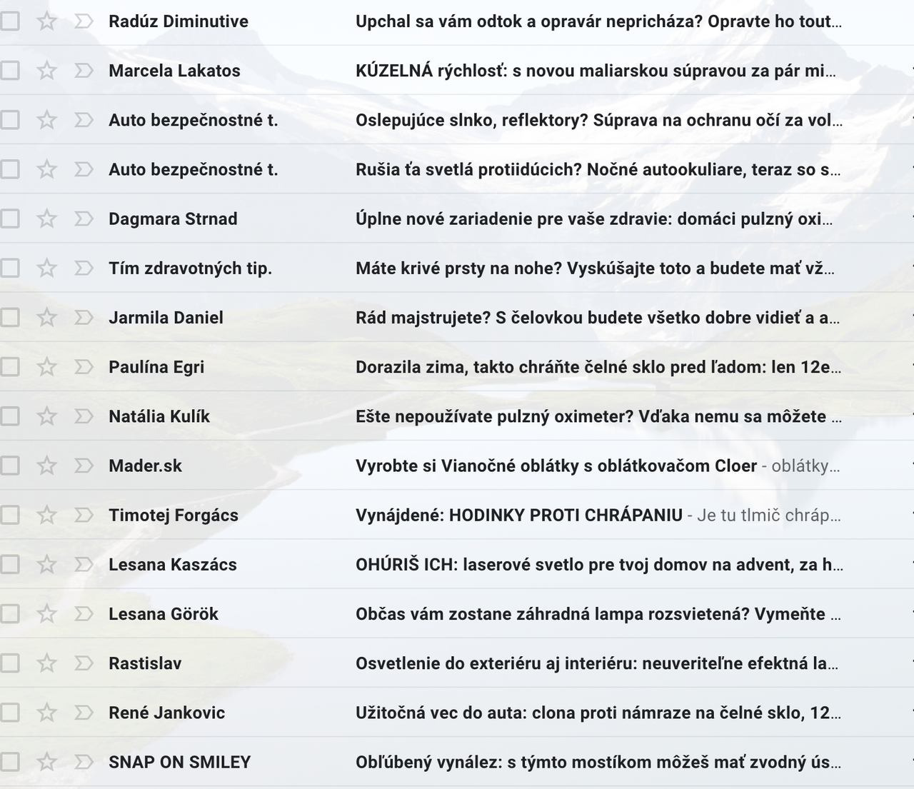 miujem svoj spambox :D