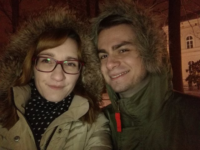 Na prechádzke nočným mestom :-)

