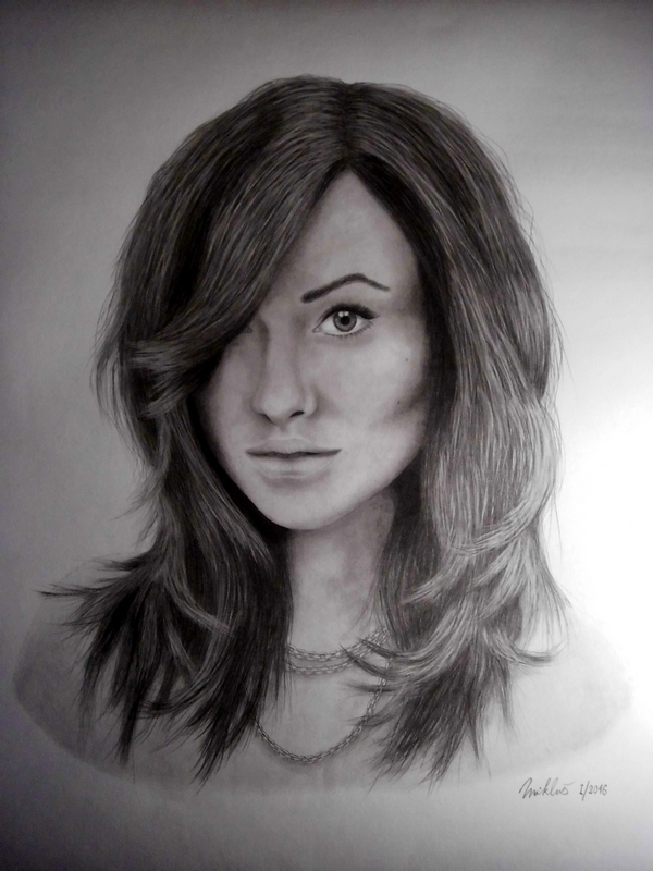 Moja najnovšia kresba - Olivia Wilde :-) .