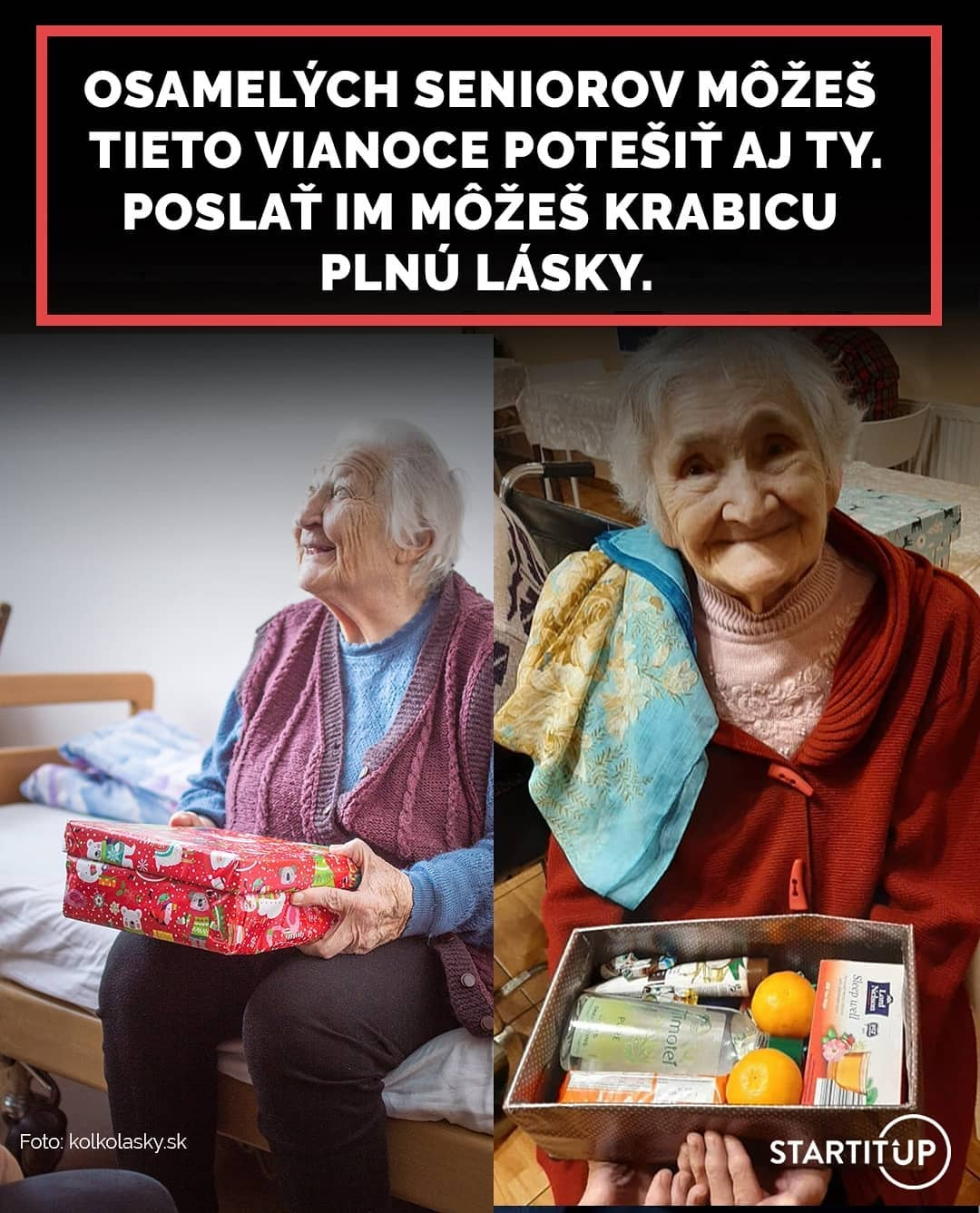 Keby náhodou niekto chcel potešiť týchto ľudí alebo iných ludi tak Vianoce su na to ideálne.A ti co už spravili niekomu radosť ci už ľuďom v núdzi alebo seniorom tak máte srdiečko na správnom mieste a ste super <3