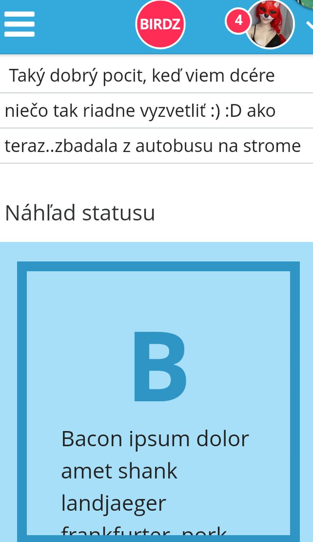 Birdz posadol diabol :D (jo a fakt som napísala vyZvetliť xDD aj mňa asi posadol :D )