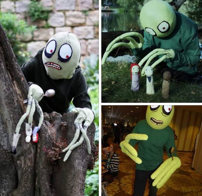 Uuplne naj prevlek! <3 salad fingers je laska <3