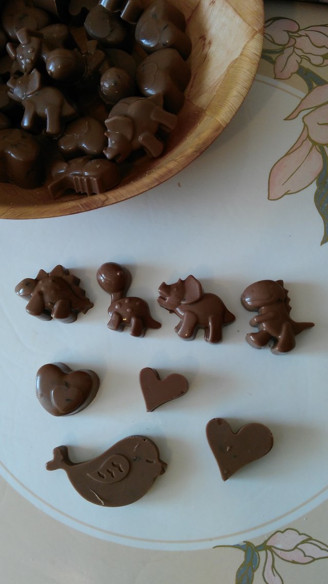 Mám najkrajšejšie formičky na bonbóny ^_^ 