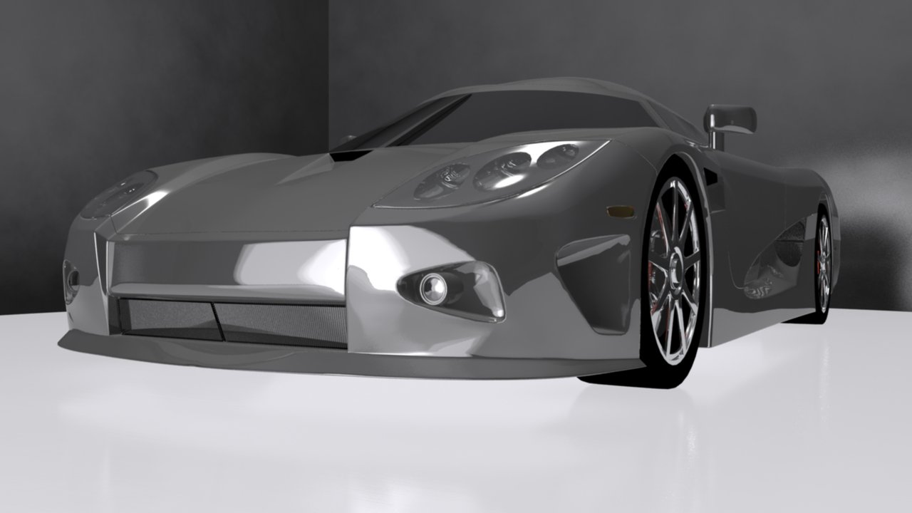 Koenigsegg CCX -
3ds max -
mental ray