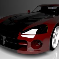 Dodge Viper SRT 10 -
3ds max -
v ray