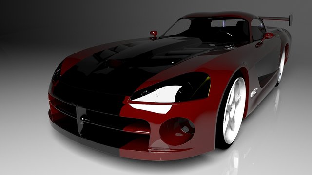 Dodge Viper SRT 10 -
3ds max -
v ray