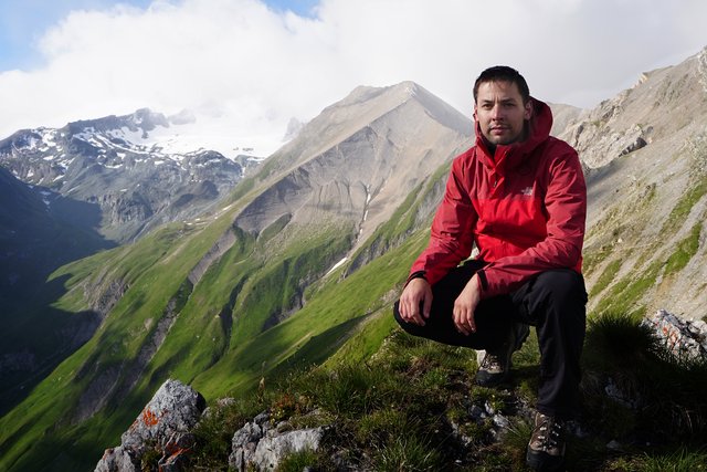 Po, bohužiaľ neúspešnom, pokuse o výstup na Grossglockner (ľadovec vľavo)