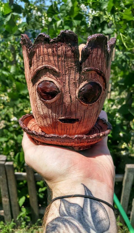 I am Groot! Prácička moja (kvetináč)