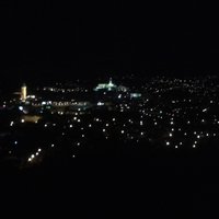 nočná Nitra :)  ...fotka je trošku v blbej kvalite, ale naživo, to je fakt mega :P