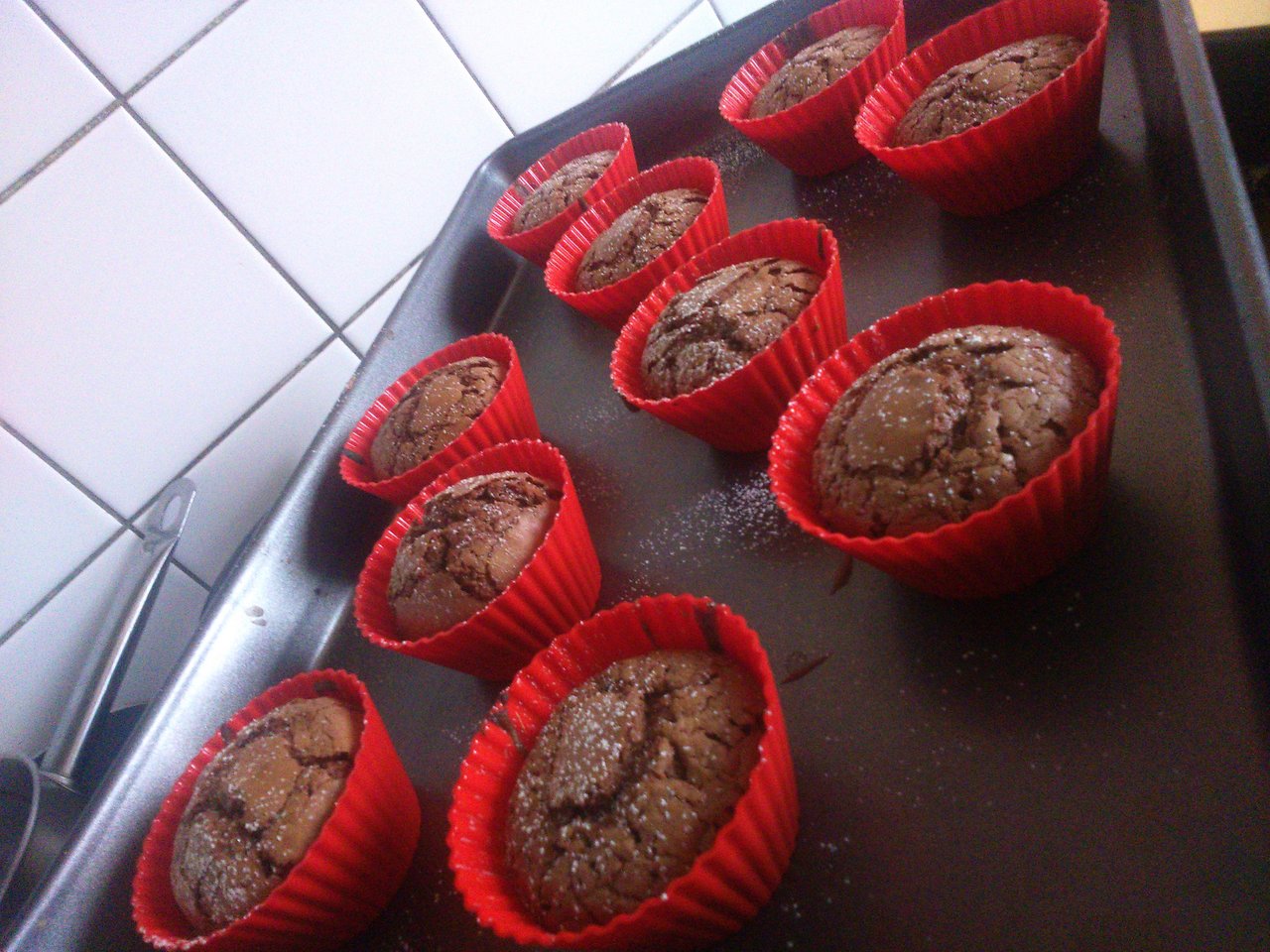 Na dnes lieskovo-orieškove muffiny :) 